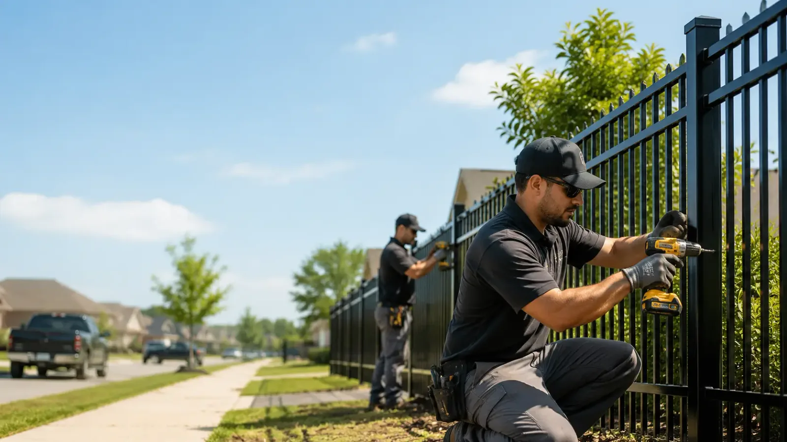 Metal Fence Installation in Worcester, MA